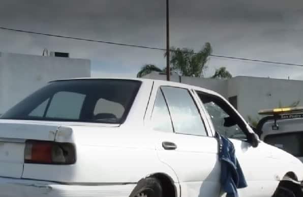 Vuelca auto en Guadalupe