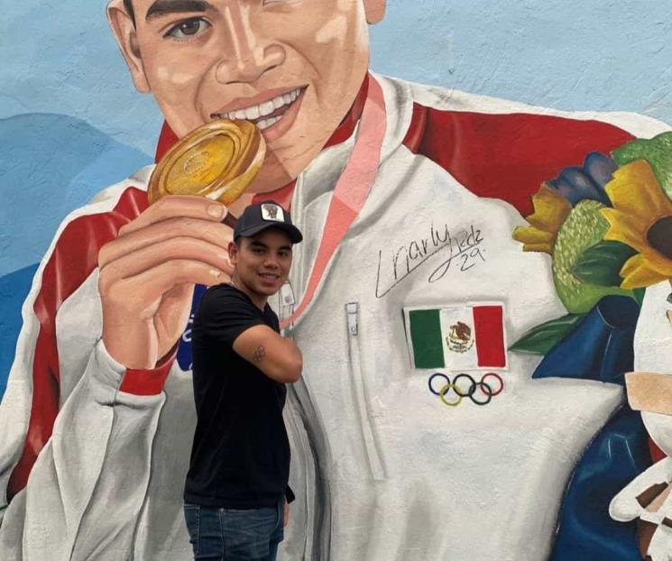 Inmortalizan a  Charly Rodríguez en mural