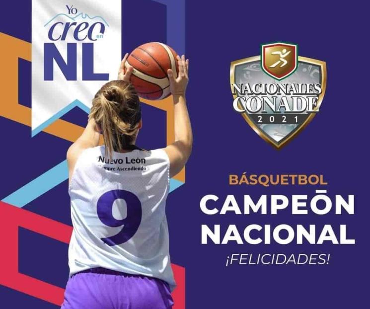 Se corona NL en Basquetbol dentro de JNC