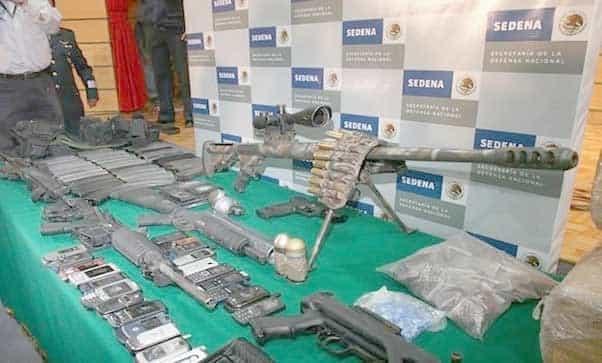 Juntan a fabricantes de armas de EU en demanda de México