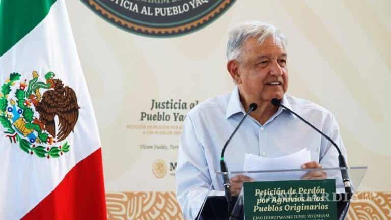 AMLO pide perdón al pueblo Yaqui por injusticias
