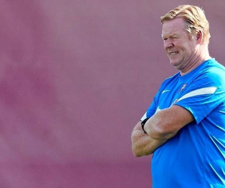 No cree Koeman que se jueguen todo ante Benfica