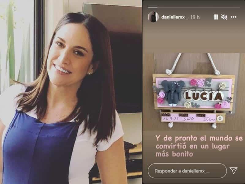 Nace Lucía, la bebé de la conductora Danielle Dithurbide Nace Lucía, la bebé de la conductora Danielle Dithurbide