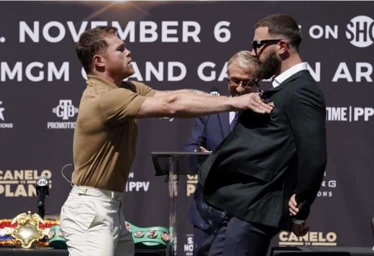 Actitud de Canelo y Plant puso en riesgo pelea: JC Chávez