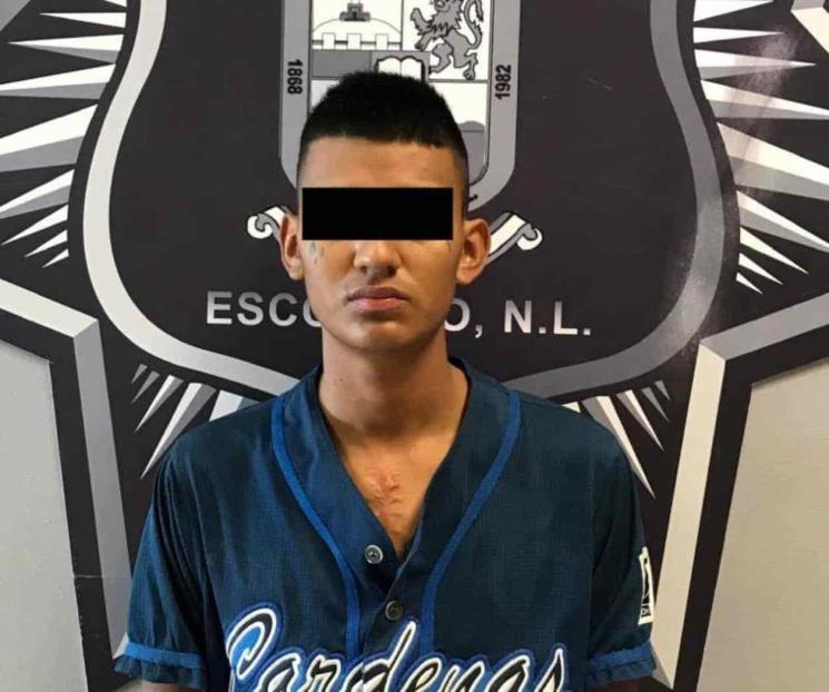 Detienen a ladrón en Escobedo
