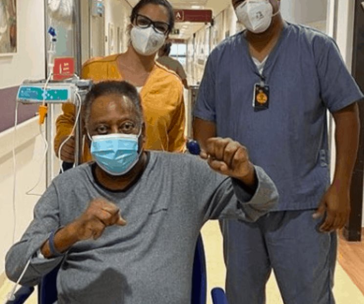 Dejará Pelé el hospital