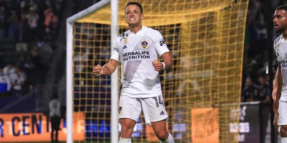 Chicharito anota gran gol con el Galaxy