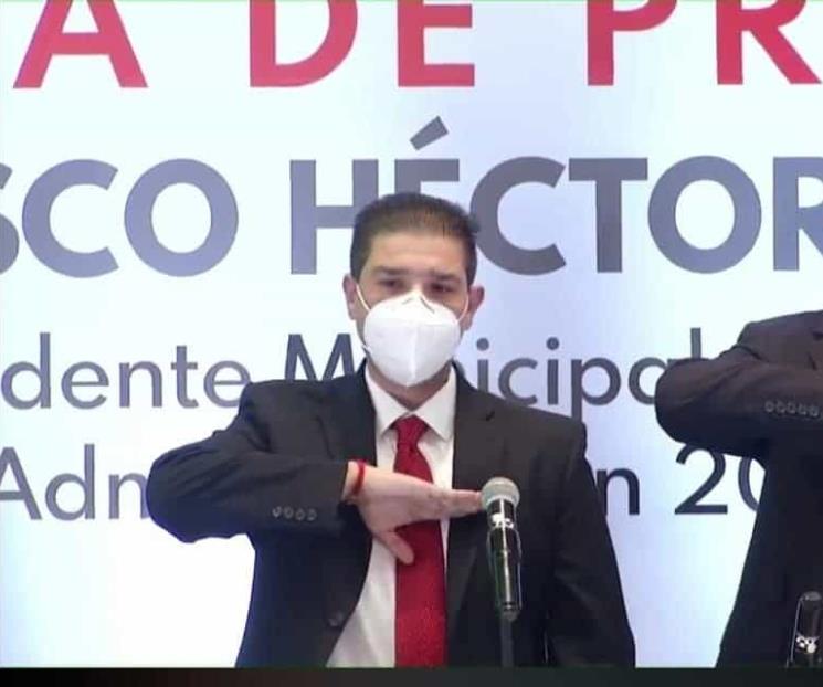 Rinde protesta Francisco Treviño en Juárez Rinde protesta Francisco Treviño en Juárez