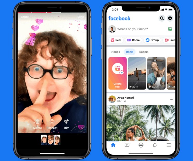 Los Reels llegarán a Facebook para competir con TikTok