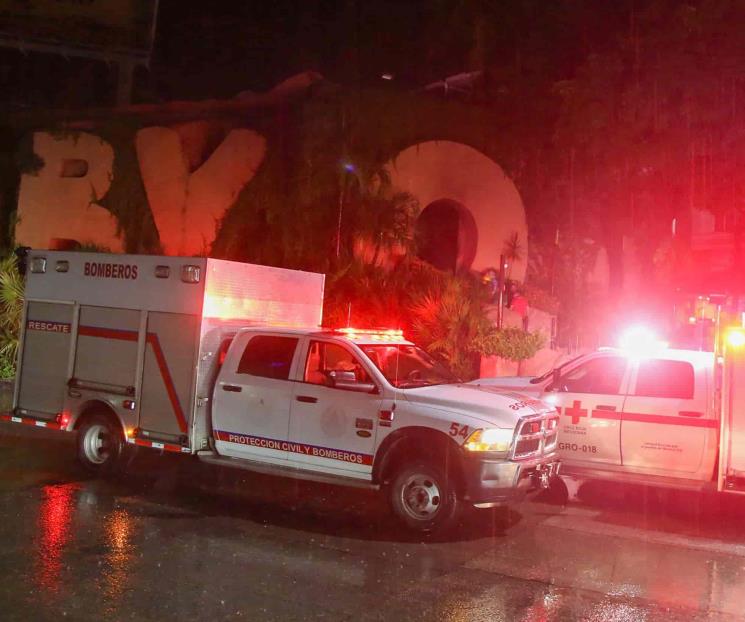 Con toda calma, le prendieron fuego al Baby O en Acapulco