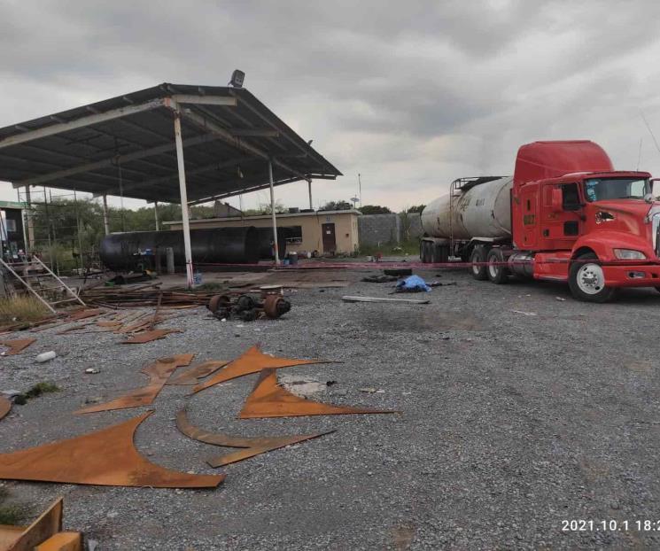 Muere trabajador en explosión