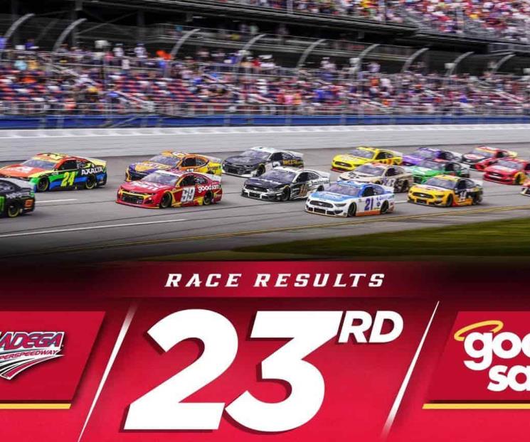 Acaba Daniel Suárez en P23 de Talladega