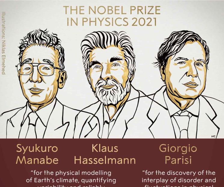 Otorgan Nobel de Física a científicos por sistemas complejos