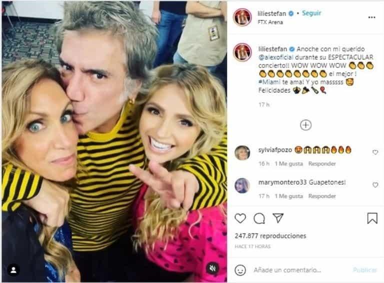 Reaparece Angélica Rivera, junto a Alejandro Fernández