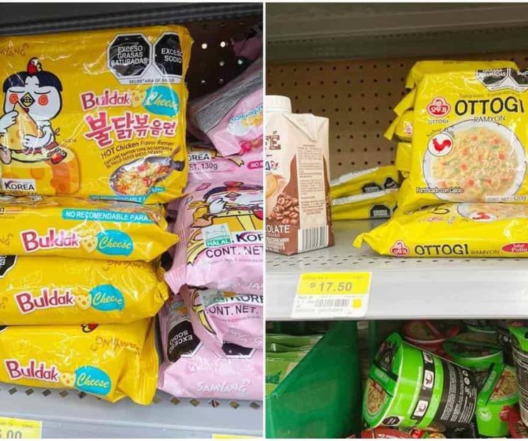 Sopas instantáneas señaladas siguen en venta