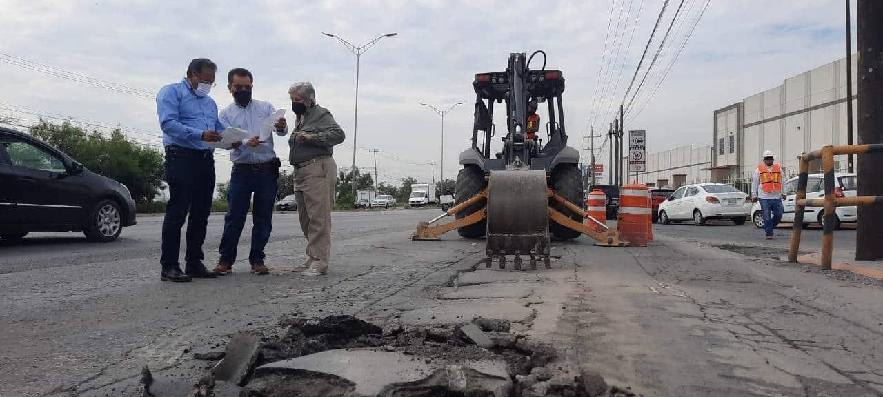 Supervisa Mijes obras de bacheo