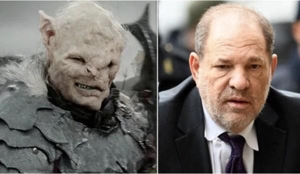 Orco de The Lord of the Rings estaba inspirado en Weinstein