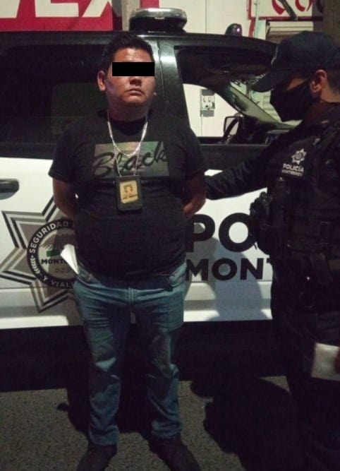 Arrestado tras intentar hacerse pasar por elemento policiaco