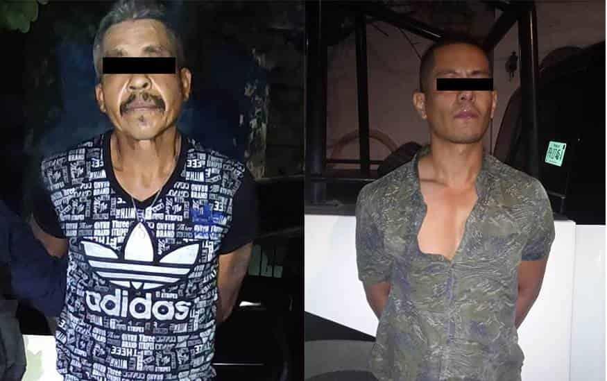 Arrestan a 2 hombres por robo a casa habitación