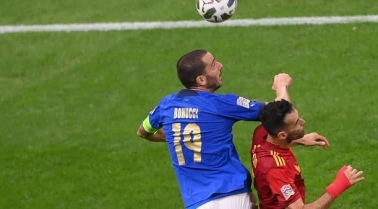 Pide Bonucci disculpas por su expulsión con Italia