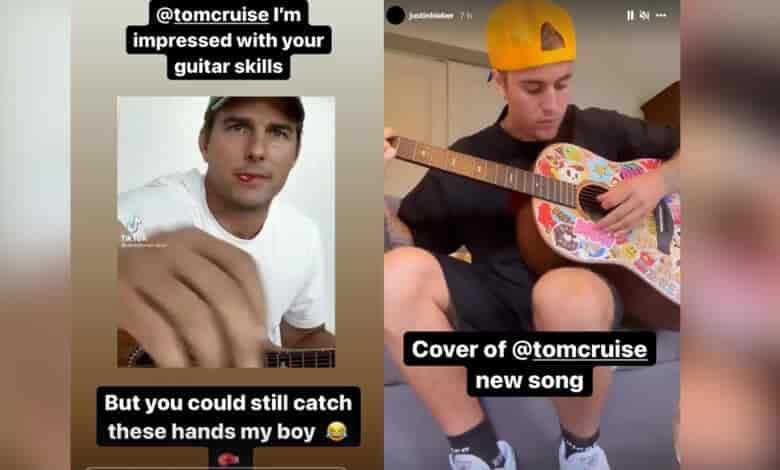 Justin Bieber es engañado por el deepfake de Tom Cruise