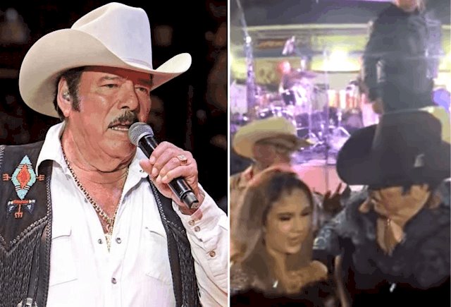 Lalo Mora se muestra mano larga