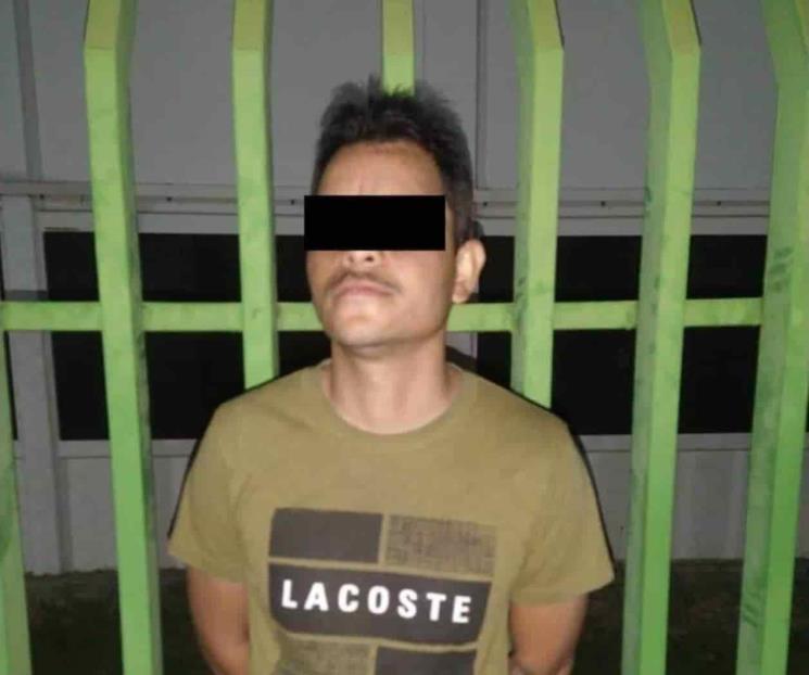 Detienen a hombre con droga en Col. Fomerrey 106