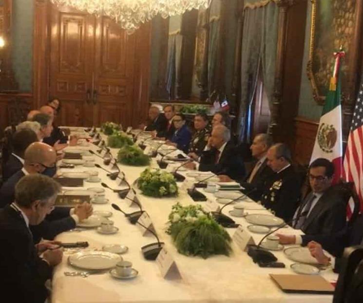 Desayunan AMLO y Antony Blinken en Palacio Nacional