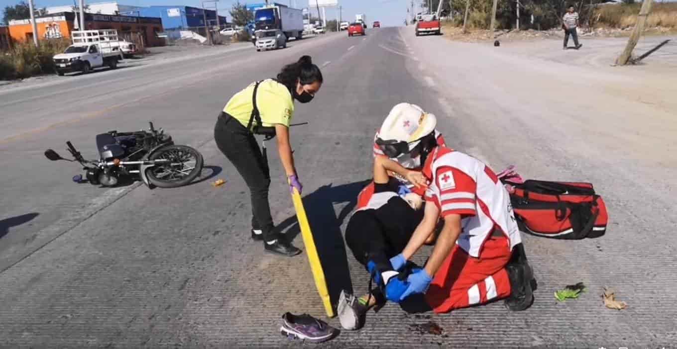 Una mujer terminò con lesiones de consideración, después de estrellarse
