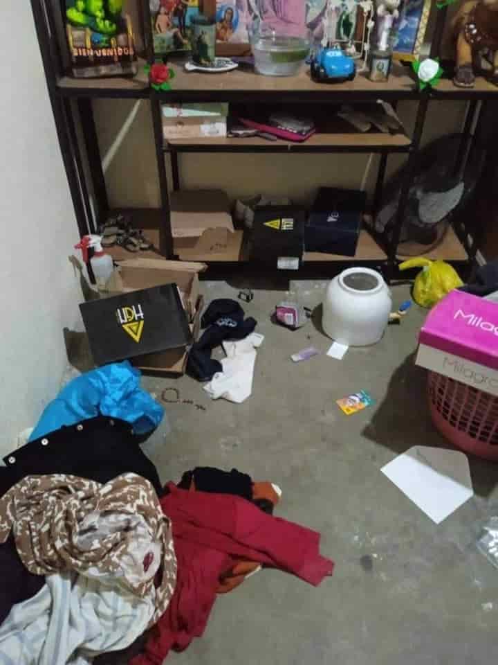 Los sujetos además de llevarse objetos de valor, causaron daños de consideración