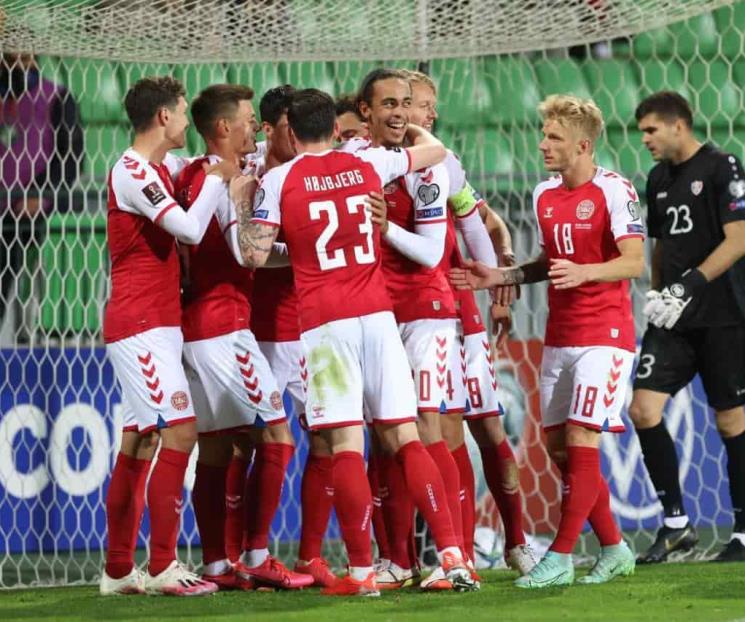 Golea Dinamarca a Moldavia; daneses se acercan a Qatar 2022