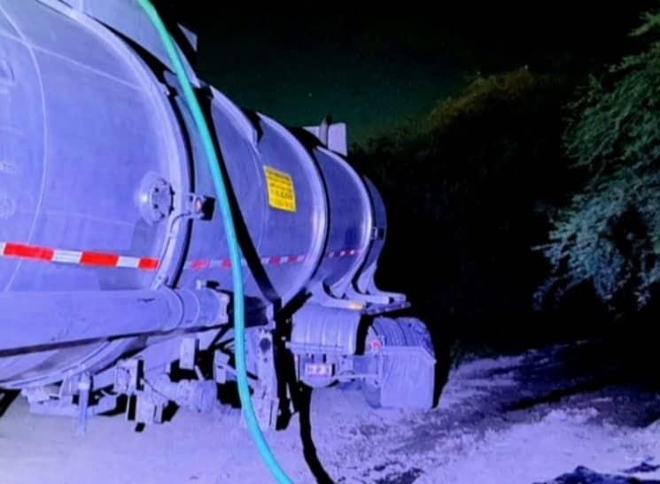Detienen a “huachicolero” en pleno robo
