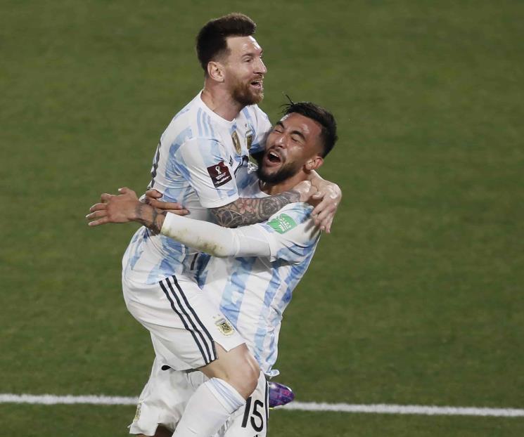 Golea Argentina a Uruguay