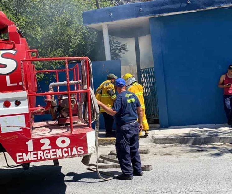 Sale familia ilesa tras incendio