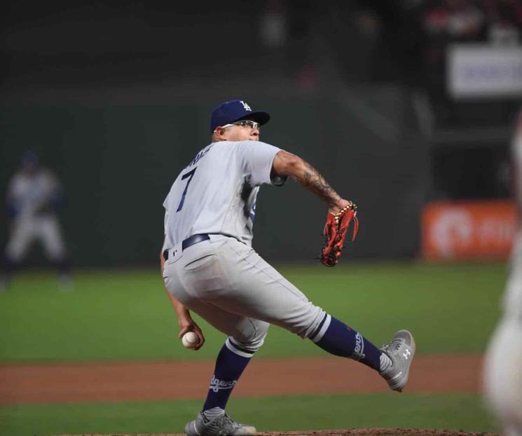 Urías guía triunfo de Dodgers