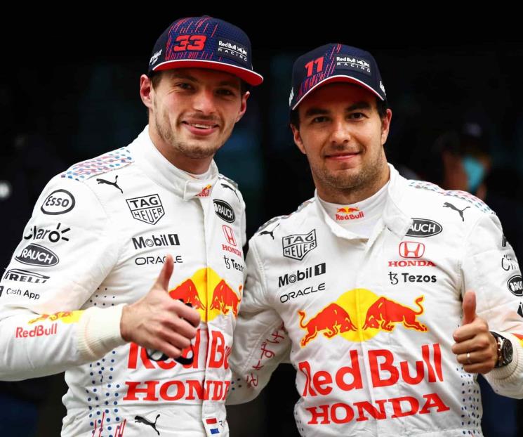 Juntos con Checo en el podio: Max Verstappen