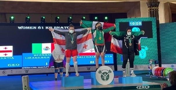 Pesistas mexicanos, con 12 medallas mundialistas