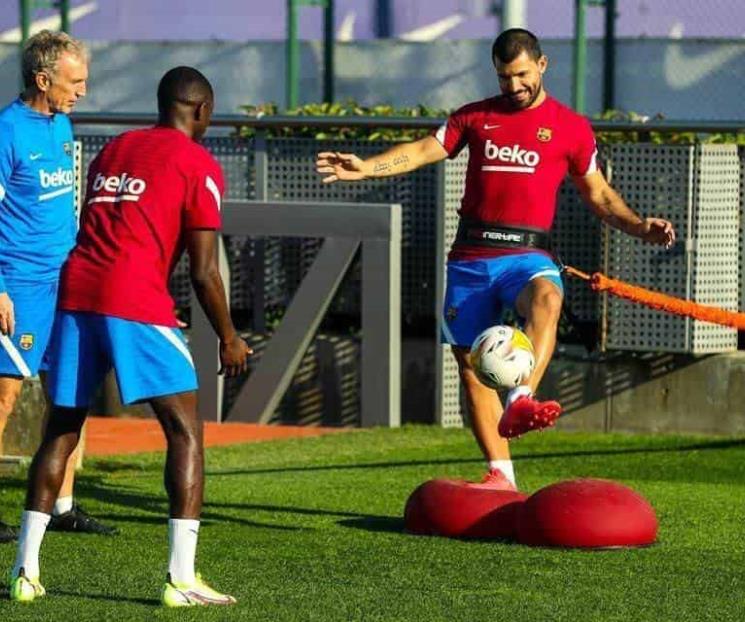 Recupera Barcelona a Agüero y Dembelé