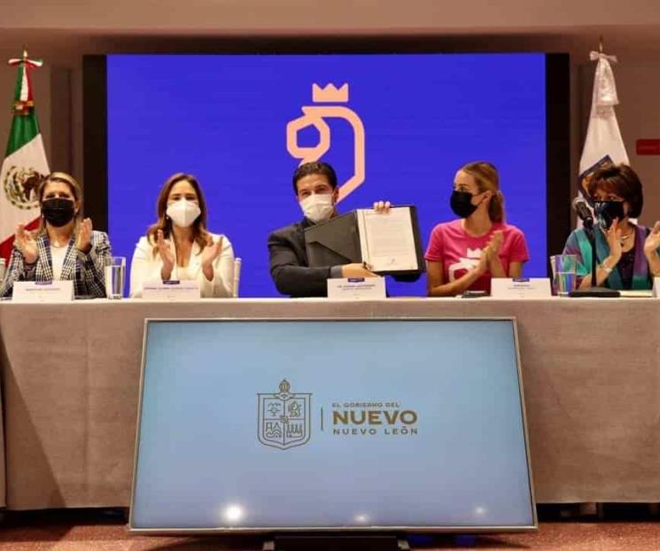 Firma Samuel convenio por la Primera Infancia