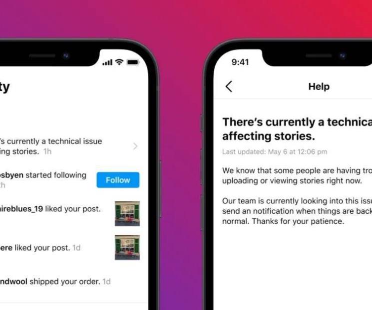 Instagram pronto te avisará cuando la red social esté caída