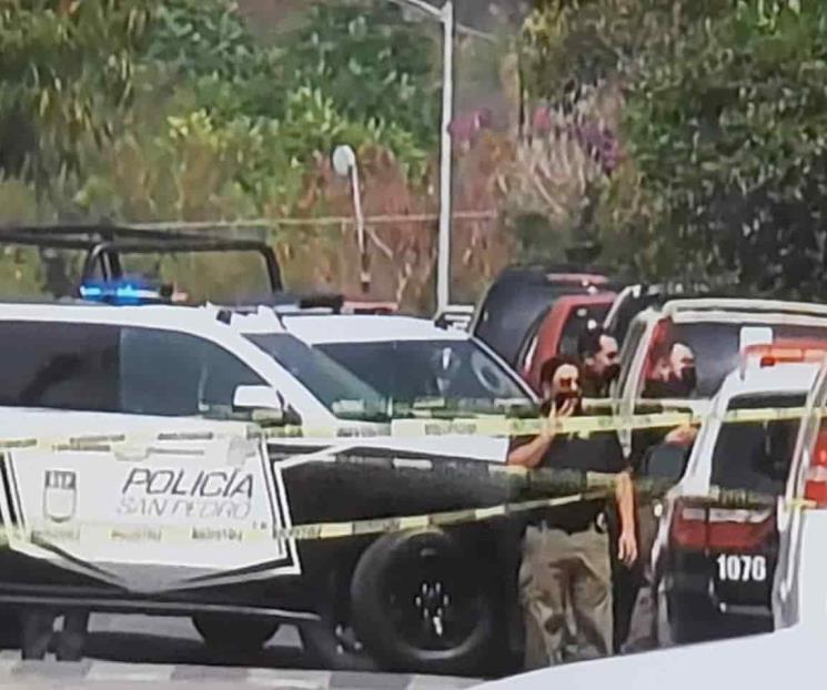 Encuentran restos de un hombre en Col. San Pedro 400
