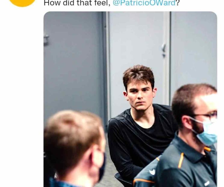 Ya probó Pato O’Ward el simulador de McLaren
