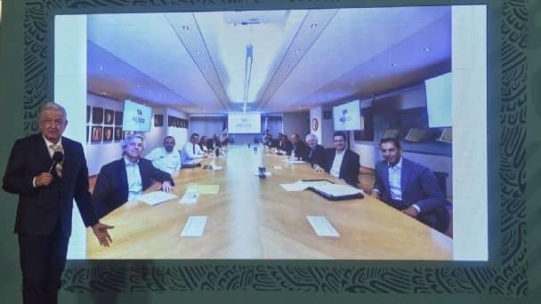 Promiscuidad política reunión de partidos con empresarios