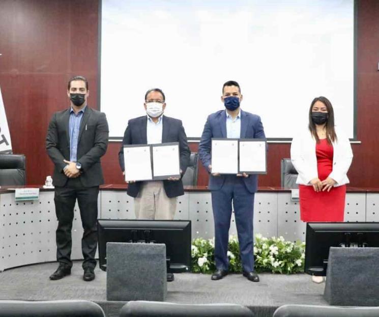 Firma Escobedo convenio de colaboración con la COTAI