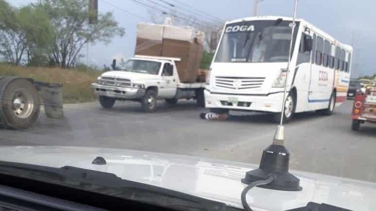 Muere atropellado en Apodaca