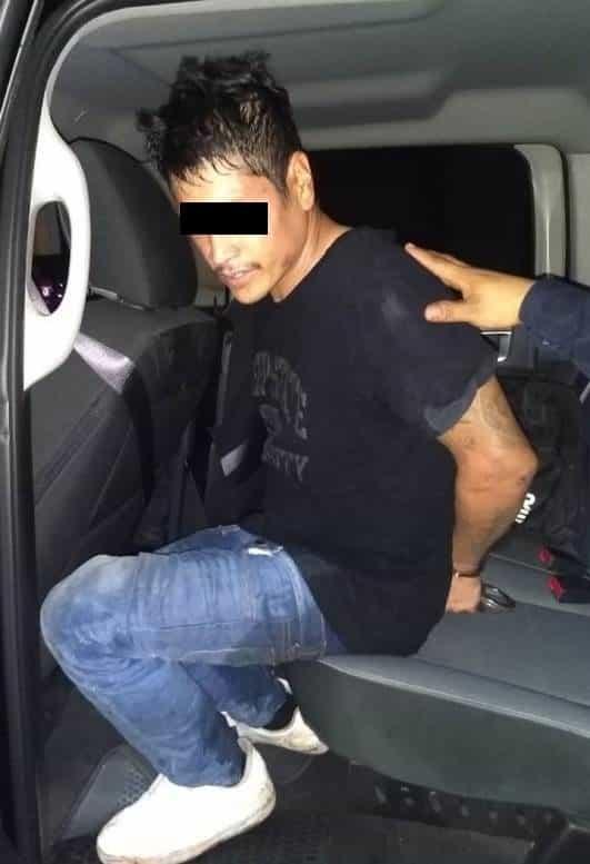 Detienen a hombre por agredir a golpes a su esposa
