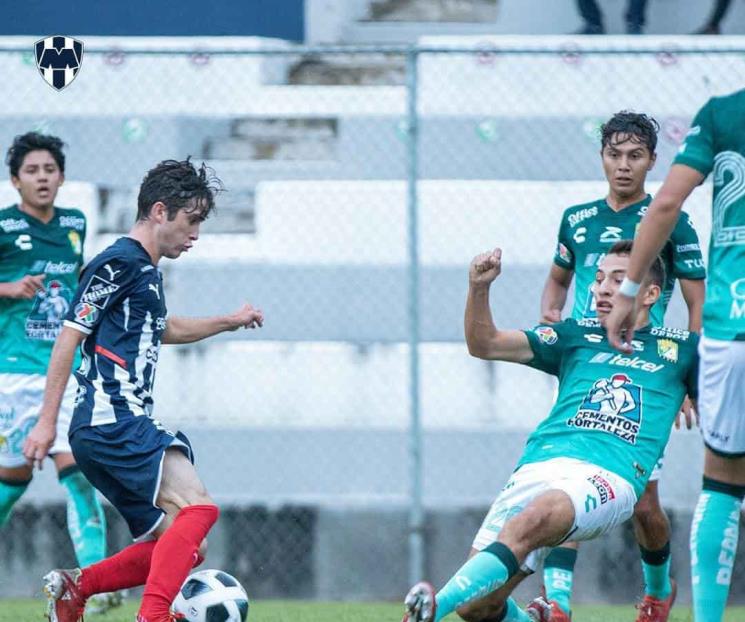 Empatan Rayados Sub-20 del Guille Franco
