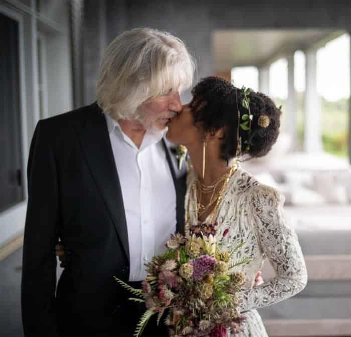 Se casa Waters, por quinta vez, a los 78 años