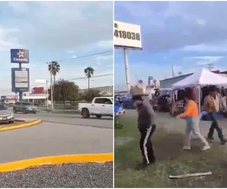 Se enfrentan hombres armados con militares en Matamoros Se enfrentan hombres armados con militares en Matamoros