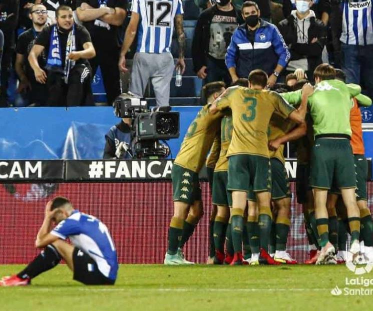 Gana Betis con Andrés Guardado